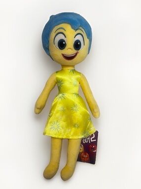 Disney Pixar Inside Out 2 Joy 17” Plush Character Soft Doll Embroidered Licensed